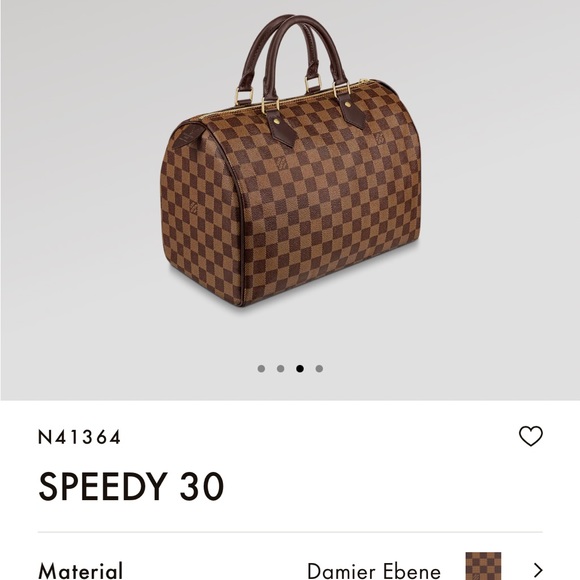 Louis Vuitton Authentic Speedy 30
